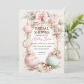 Kerstornament luxe ornament kaart (Staand voorkant)