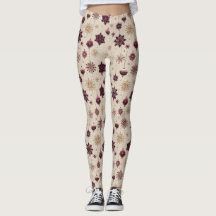 Kerstornament Luxe Patroon Vintage Leggings