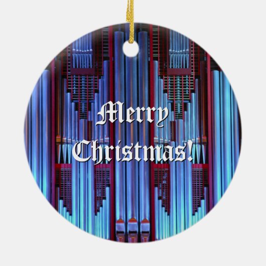 Kerstornament met pijplijn keramisch ornament (Achterkant)