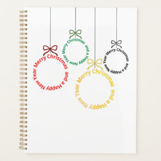 Kerstornament Tekst Ontwerp Planner