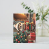Kerstotter Briefkaart (Staand voorkant)