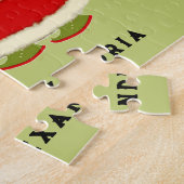 kerstpaar legpuzzel (Zijkant)