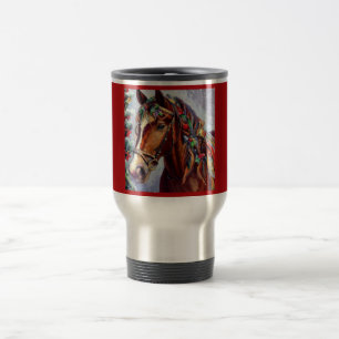 Kerstpaard 2 reisbeker