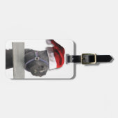 kerstpaard bagagelabel (Voorkant horizontaal)