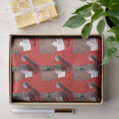 kerstpaard voor kerstmis tissuepapier (Geschenk)