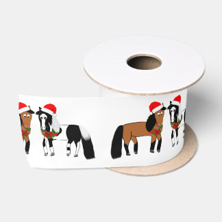 kerstpaarden lint