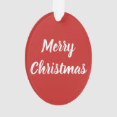 Kerstpaarden met kerstmanden ornament (achterkant)