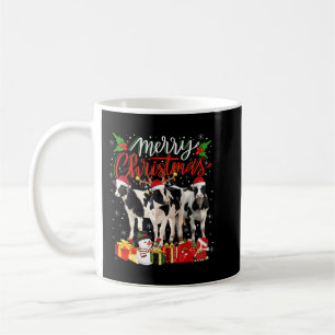 Kerstpajama Dairy Koe Lover Xmas - stralen Koffiemok