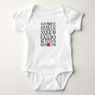 kerstpak voor Baby Romper