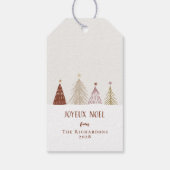 Kerstpakket Kerstman Fles wijn Sfeervol Cadeaulabel (Achterkant)