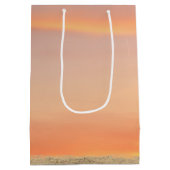 Kerstpalmbomen in zand medium cadeauzakje (Achterkant)