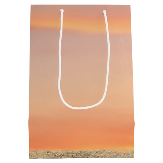 Kerstpalmbomen in zand medium cadeauzakje (Achterkant)