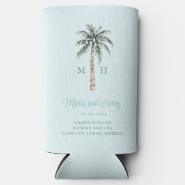 kerstpalmboom | Beach Wedding Monogram