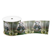 Kerstpanda Beer in het bamboe bos Lint (Spoel)