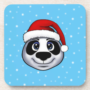 Kerstpanda Bier Onderzetter