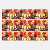 kerstpannen inpakpapier vel (Voorkant 2)