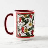 kerstpannen mok (Links)