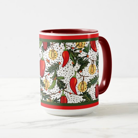 kerstpannen mok (Voorkant rechts)