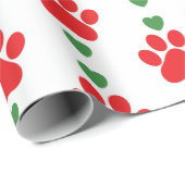 kerstpapaver cadeaupapier (Rol Hoek)