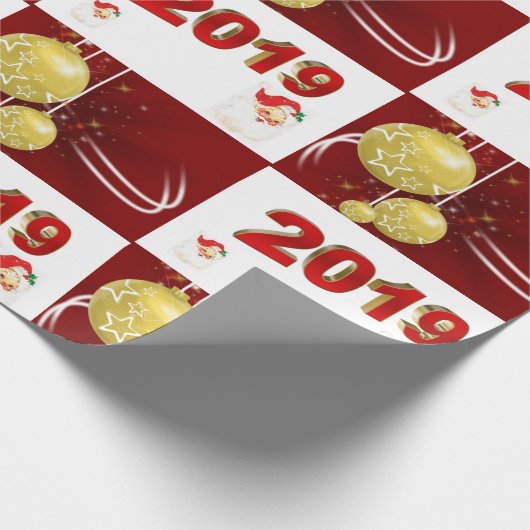 kerstpapier 2019 cadeaupapier (Hoek)