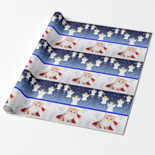 kerstpapier Angel Cadeaupapier