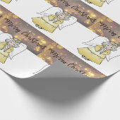 kerstpapier Angel Cadeaupapier (Hoek)