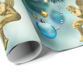 kerstpapier Angel Cadeaupapier (Rol Hoek)