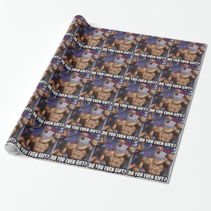 kerstpapier - Bodybuilding Motivation Cadeaupapier