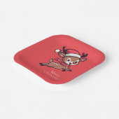 kerstpapier bord (Gebogen)