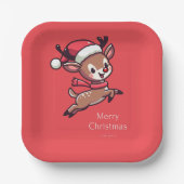 kerstpapier bord (Voorkant)