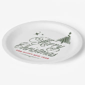 kerstpapier bord (Gekanteld)