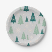 kerstpapier bord (Voorkant)