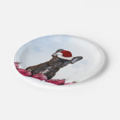 kerstpapier bord (Gekanteld)