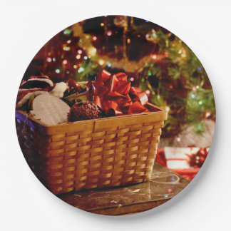 kerstpapier bord