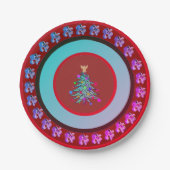 kerstpapier bord aangepast (Voorkant)