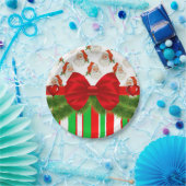 Kerstpapier, Borden, pretkerst Papieren Bordje (Feest)