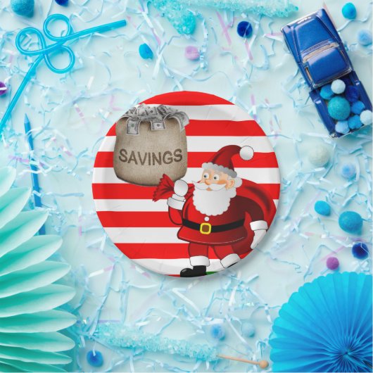 Kerstpapier, Borden voor kerstmis, kerstmis Papieren Bordje (Feest)