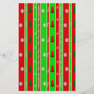 kerstpapier briefpapier