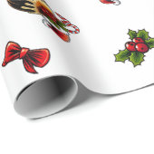 kerstpapier cadeaupapier (Rol Hoek)