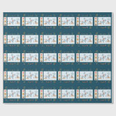 kerstpapier cadeaupapier (Vlak)