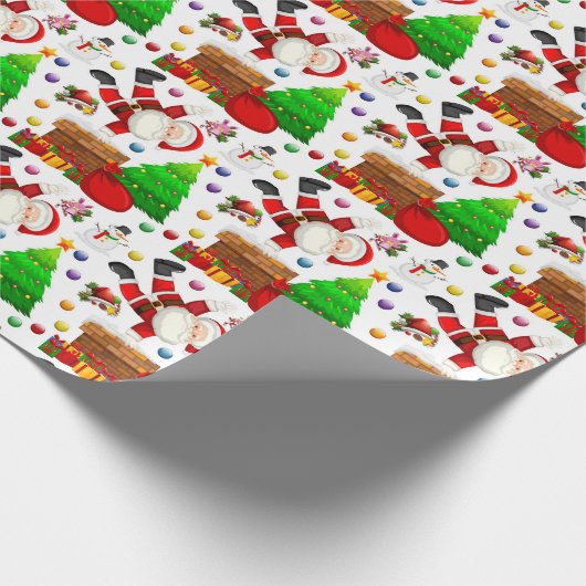 kerstpapier cadeaupapier (Hoek)