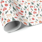 kerstpapier cadeaupapier (Rol Hoek)