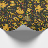 kerstpapier cadeaupapier (Hoek)