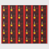 kerstpapier cadeaupapier (Vlak)