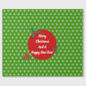 kerstpapier cadeaupapier (Vlak)
