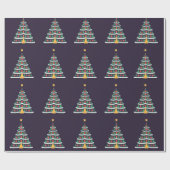 kerstpapier cadeaupapier (Vlak)