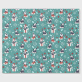 kerstpapier cadeaupapier (Vlak)