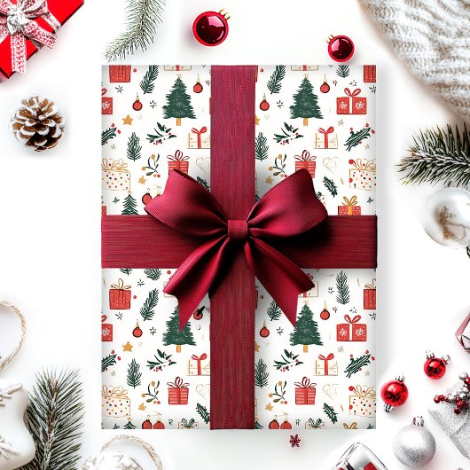 kerstpapier cadeaupapier