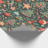 kerstpapier cadeaupapier (Hoek)