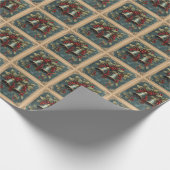  kerstpapier cadeaupapier (Hoek)